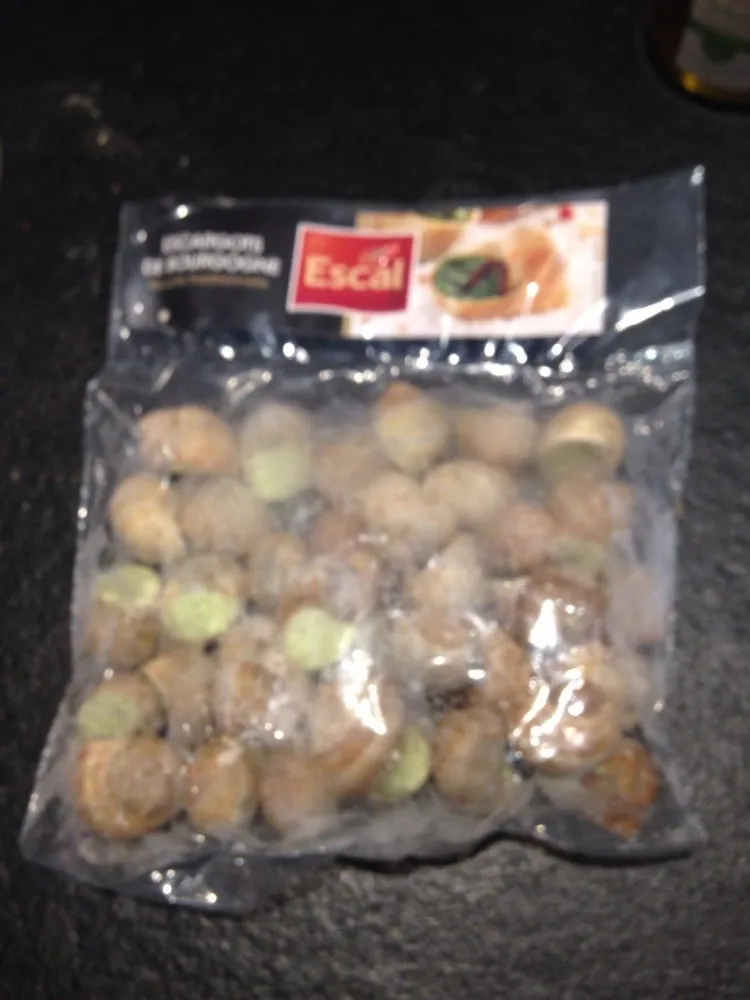 Escargots de bourgogne preparés
