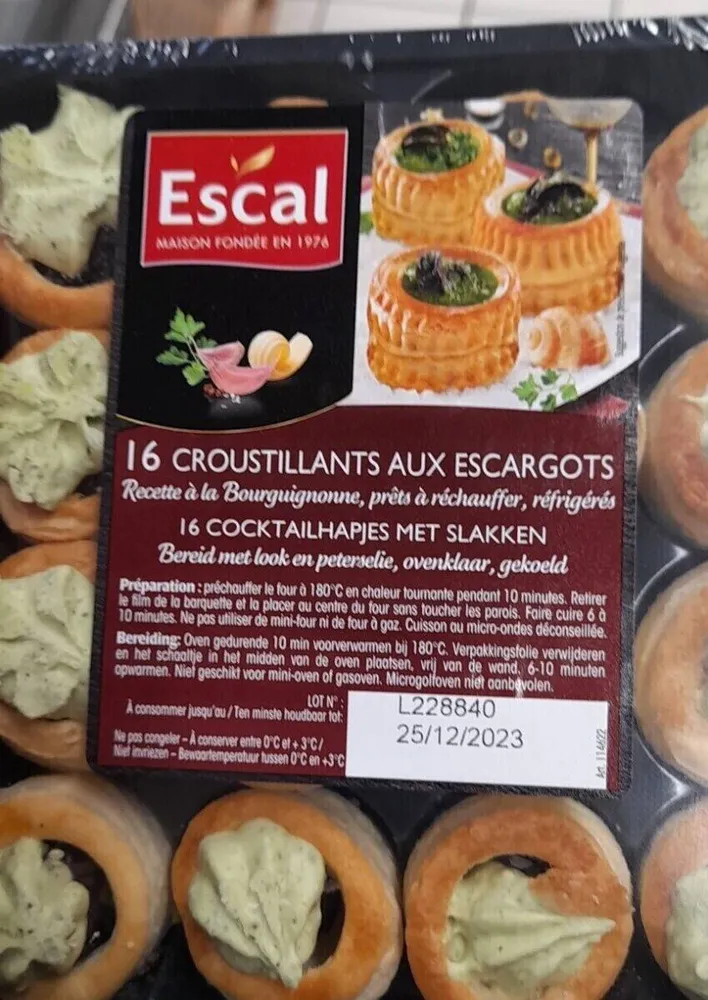 Croustillant escargot