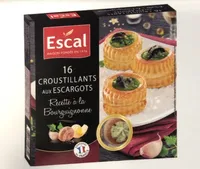 Mini feuilletés aux escagots