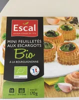 Mini feuilletés aux escargots