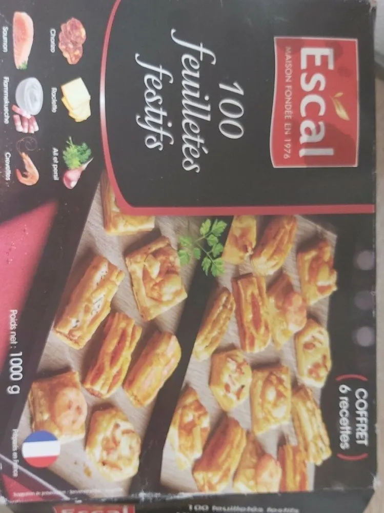 Escale 100 feuilletés festif