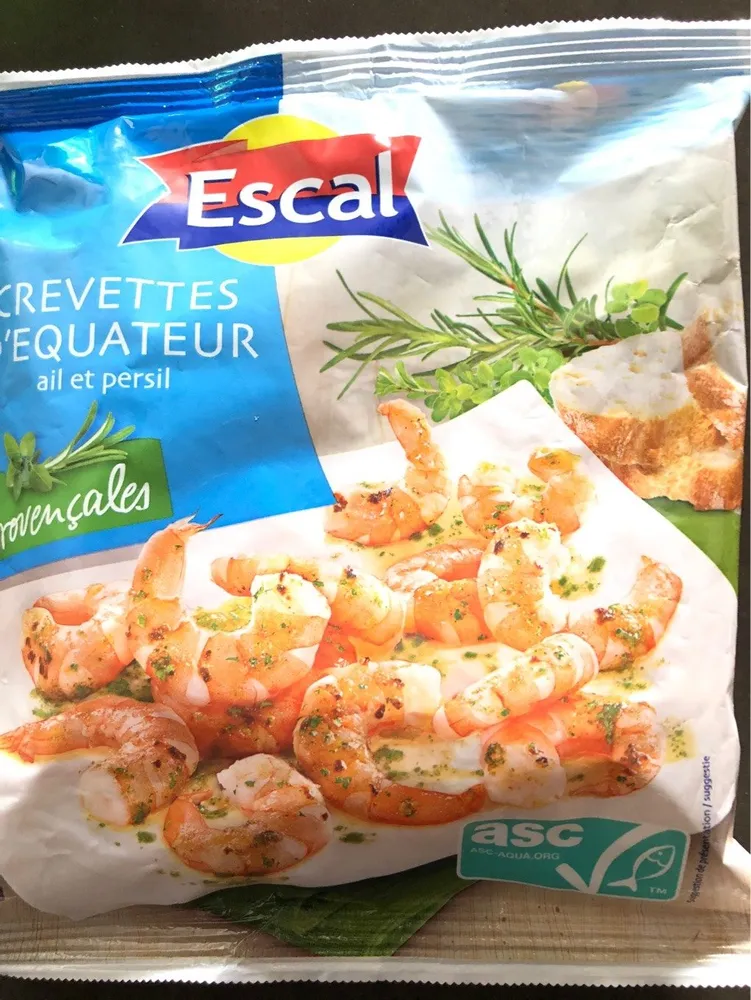 Crevettes d equateur provencales