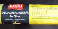Spécialité au beurre au citron