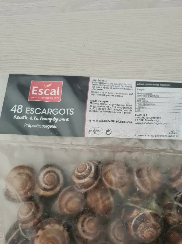 48 escargots recette à la bourguignonne