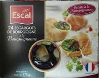 24 escargots de Bourgogne à la bourguignonne