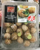 48 escargots de Bourgogne préparés