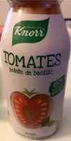 Soupe tomates pointe de basilic