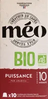 Capsules compatibles nespresso BIO - puissance 10