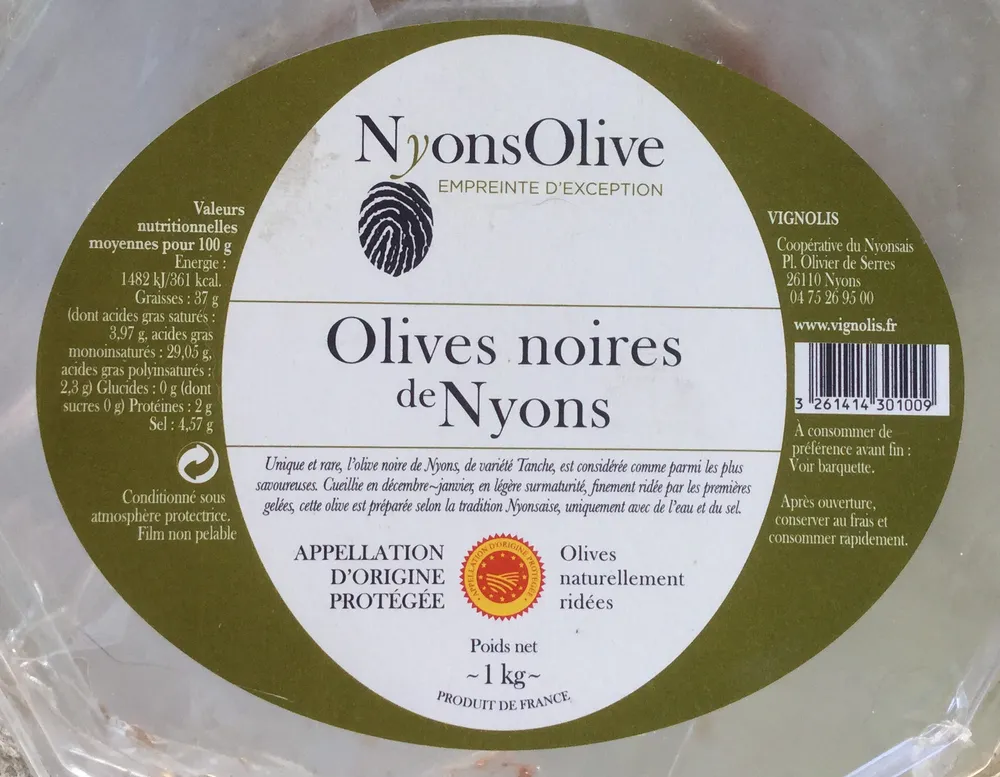 Olives noires de Nyons