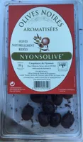 Olives noires aromatisees