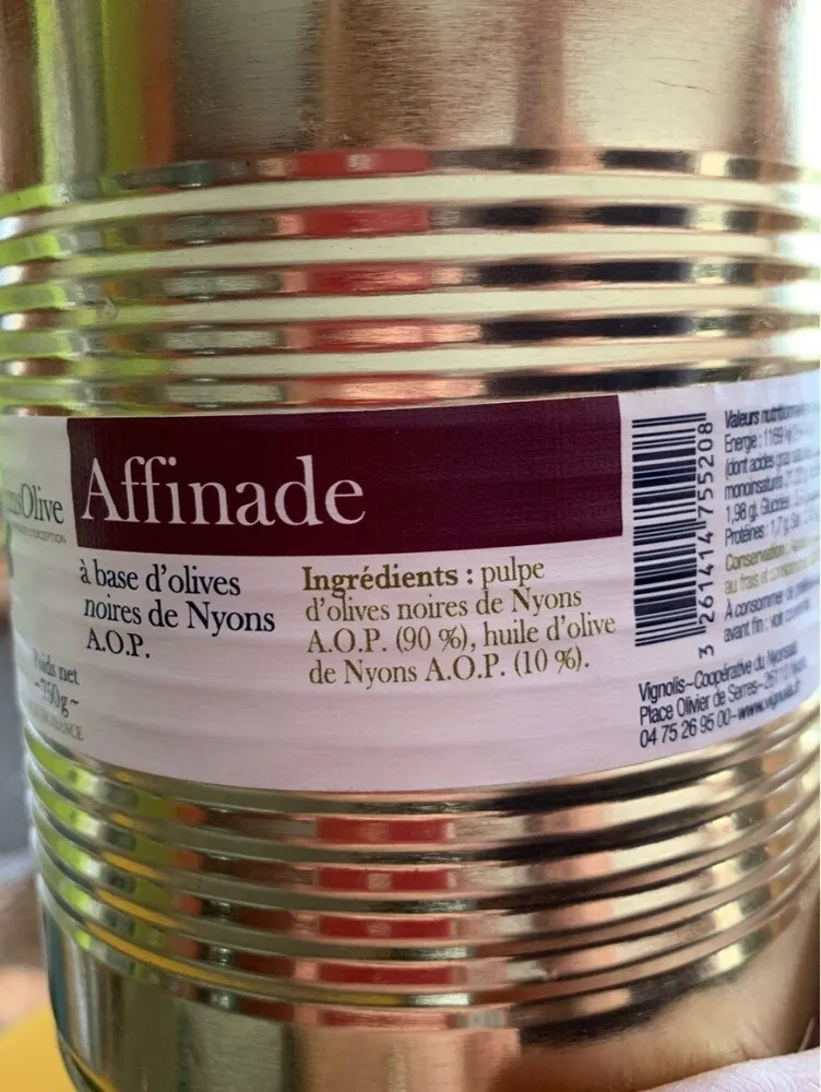 Affinade nyons