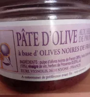 Pâte d olive aux herbes de Provence