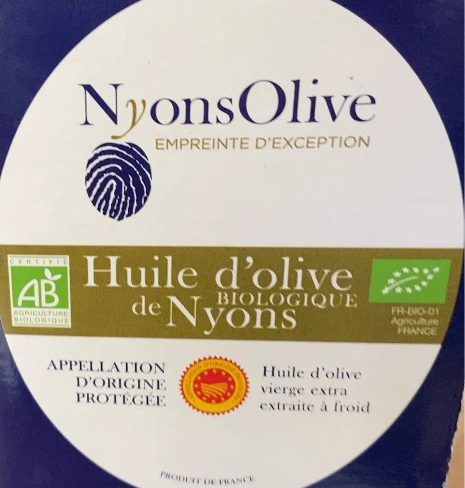 Huile d’olive de nyons