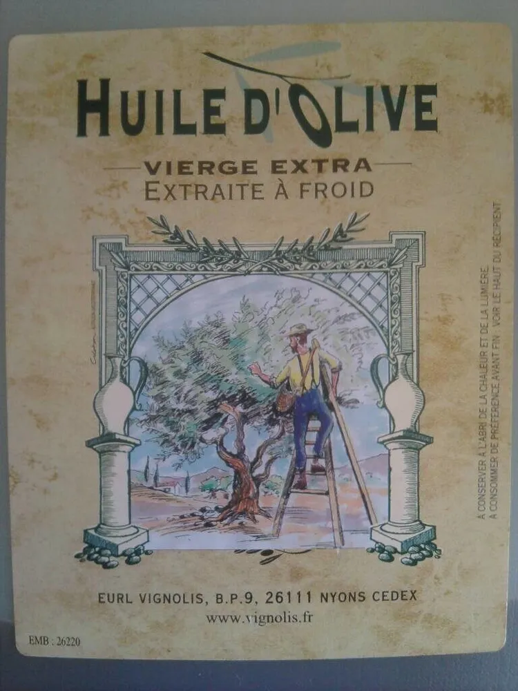 Huile D'olive Extra Vierge De Nyons