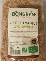 Riz de camargue Long complet