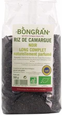 Riz de Camargue Long Noir Complet