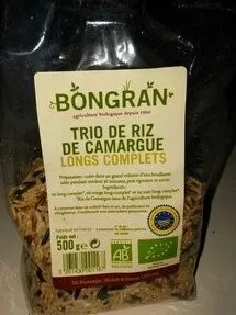 Trio de riz de Camargue longs complets