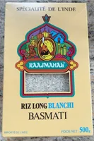 Riz long blanchi basmati