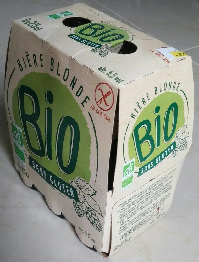Bière blonde bio