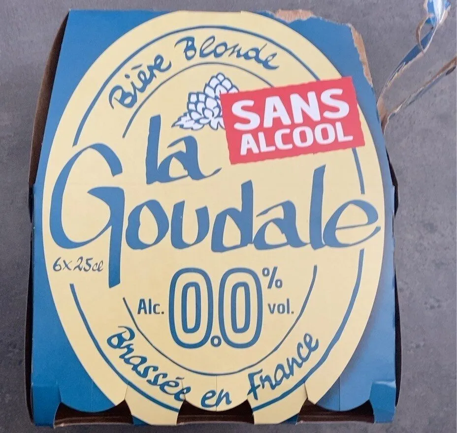 Biere blonde sans alcool