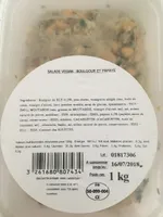 Salade vegan boulgour et papaye