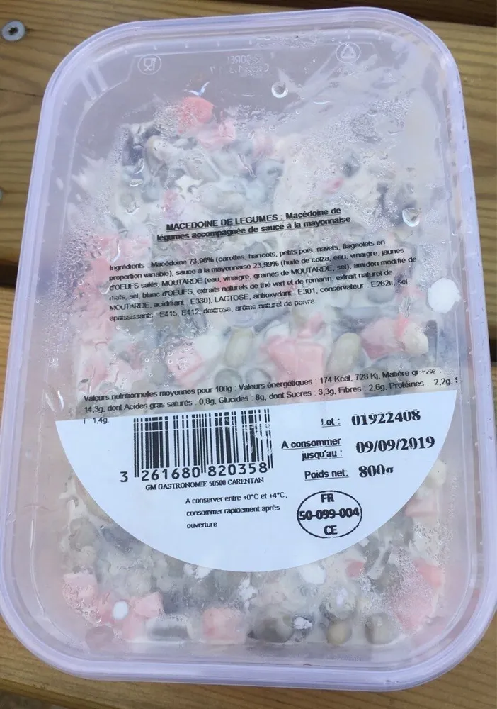 Macedoine de legume