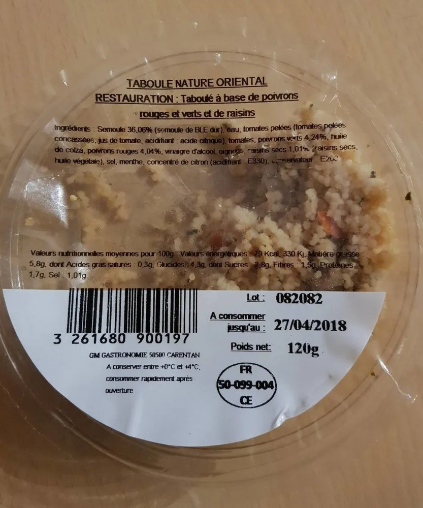 Taboulé Oriental