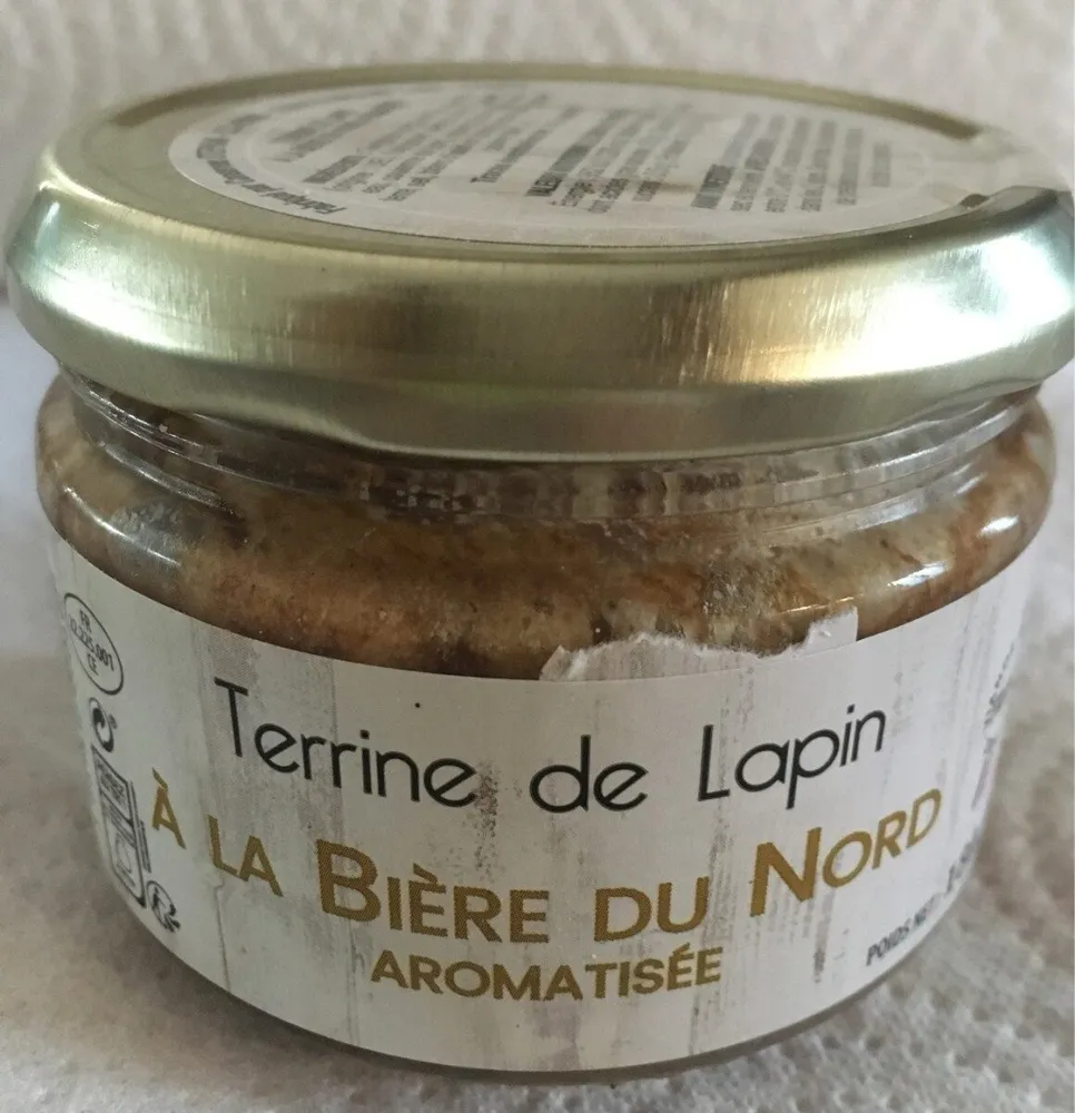 Terrine de lapin à la bière du nord