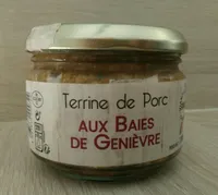 Terrine de porc aux baies de genièvre