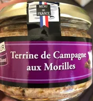 Terrine de campagne aux morilles
