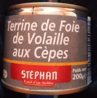 Terrine de foie volaille aux cepes