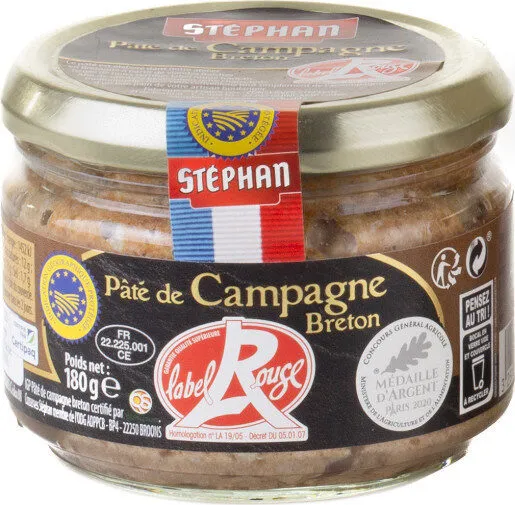 Pâté de Campagne Breton Label Rouge IGP