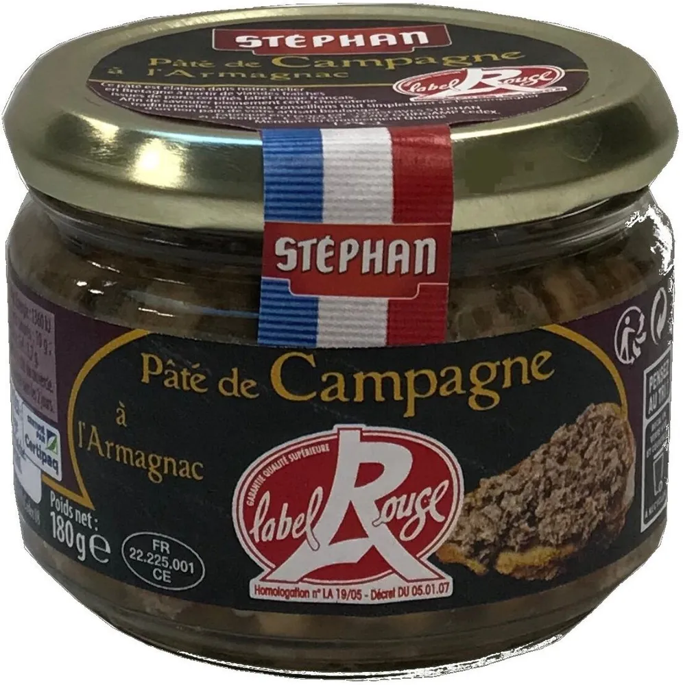 Pâté de Campagne à l'Armagnac Label Rouge