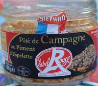 Paté de Campagne au Piment d'Espelette