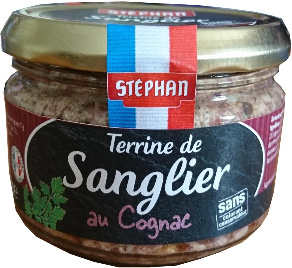 Terrrine de sanglier au cognac