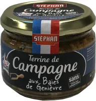 Terrine de campagne aux baies de Genièvre