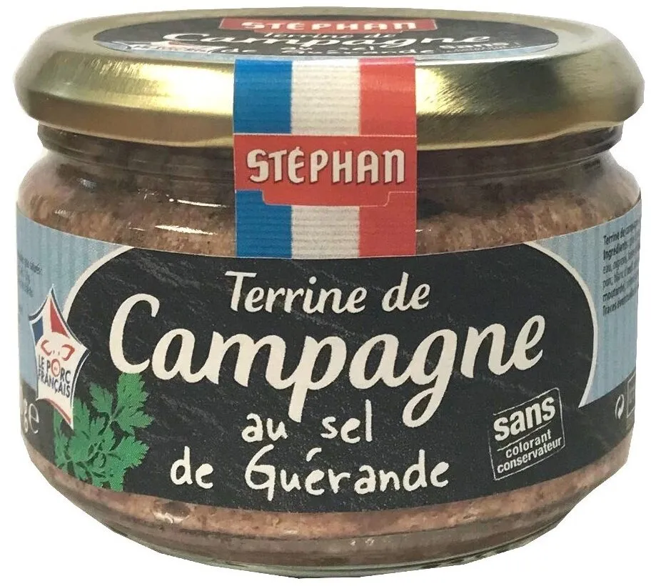 Terrine de campagne au sel de Guérande