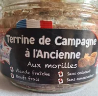 Terrine de Campagne à l’Ancienne aux morilles