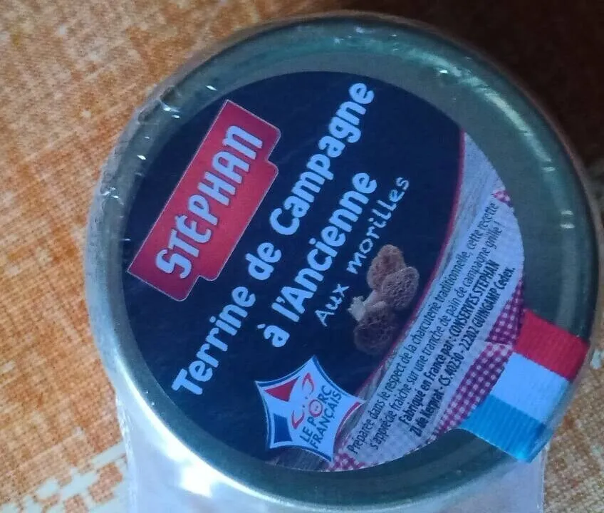 Terrine de Campagne à l'Ancienne Aux morilles