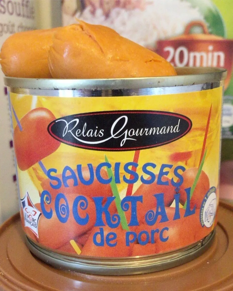 Saucisses cocktail de porc