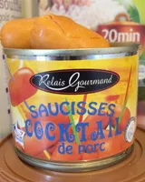Saucisses cocktail de porc