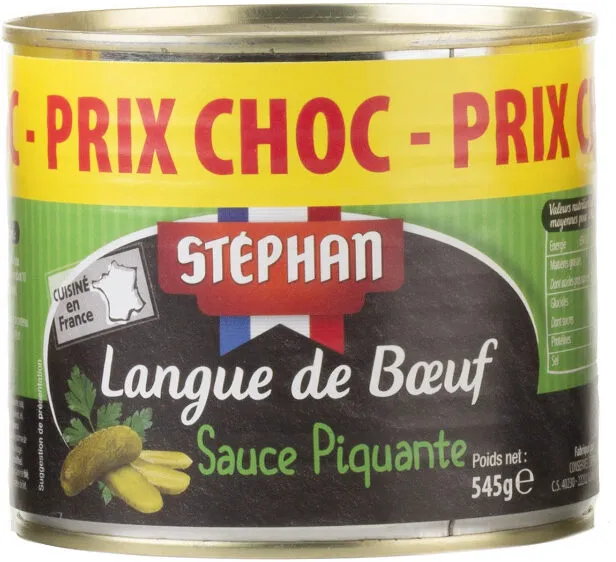Langue de Bœuf sauce Piquante