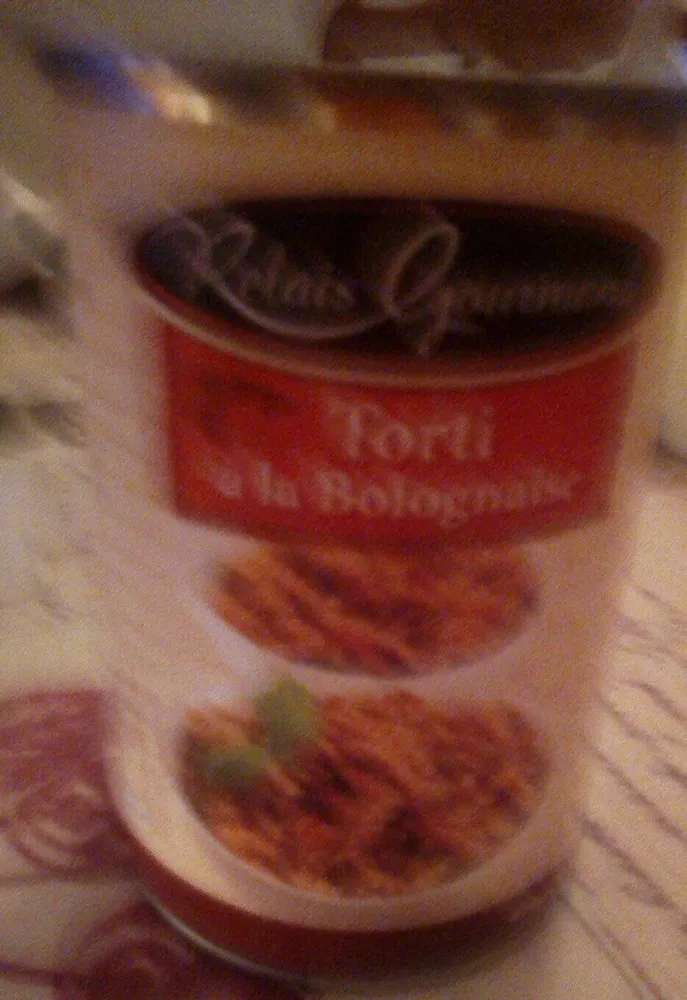 Torti à la Bolognaise