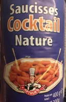 Saucisses cocktail natures