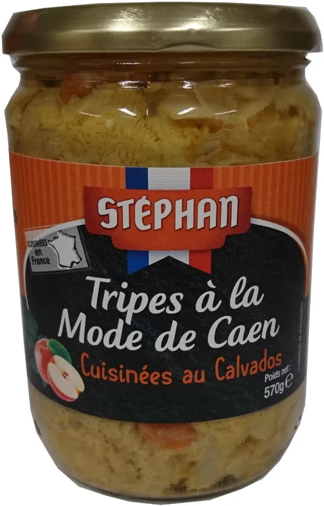 Tripes à la mode de Caen cuisiné au calvados