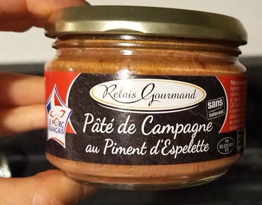 Pâte de campagne au piment d espelette