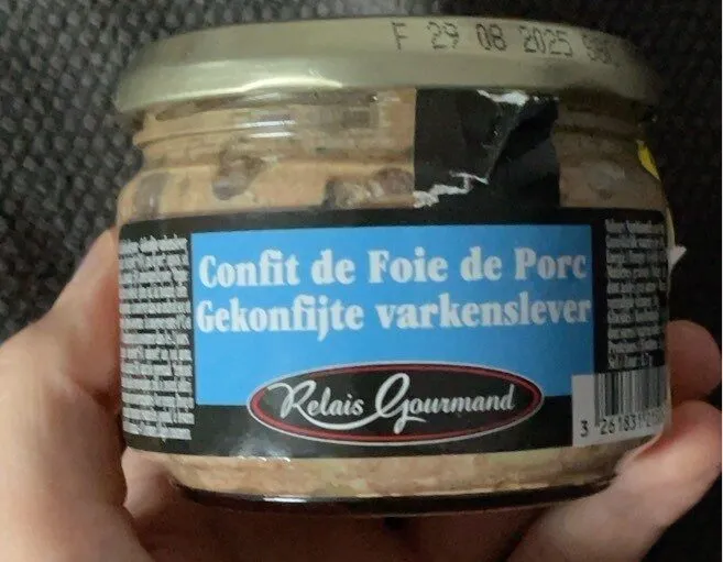 Confie de foie de porc