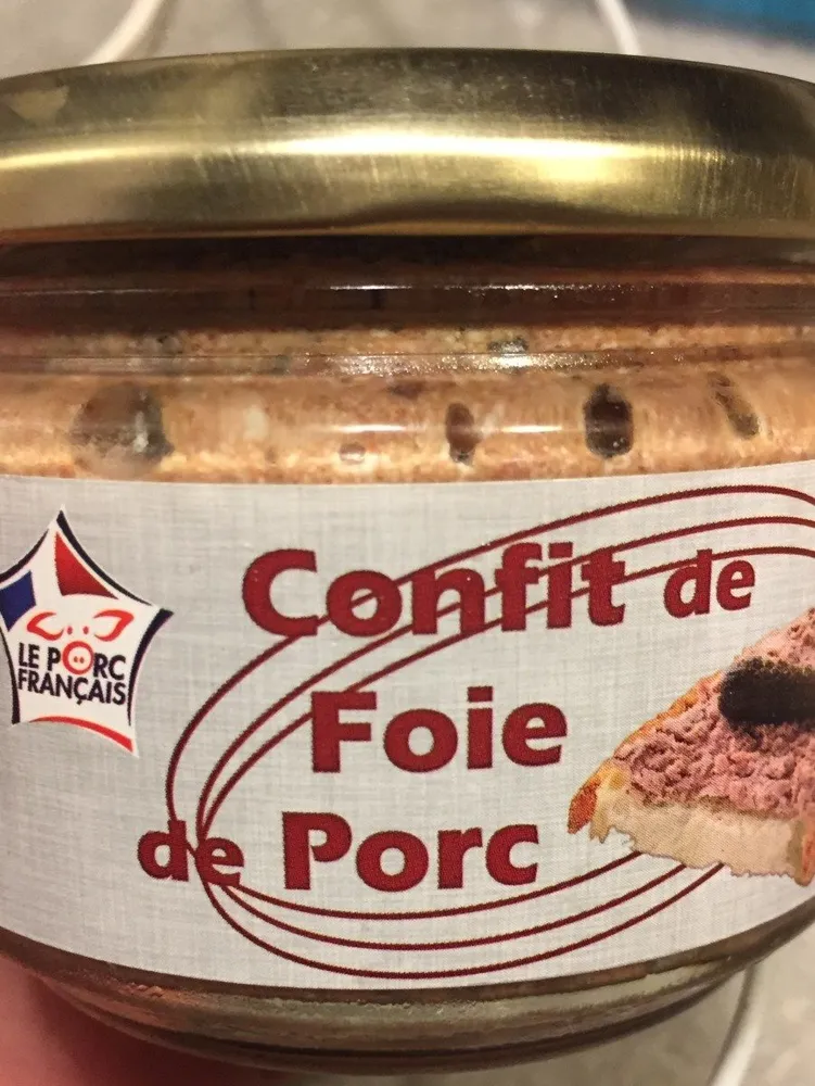 Confit de foie de porc