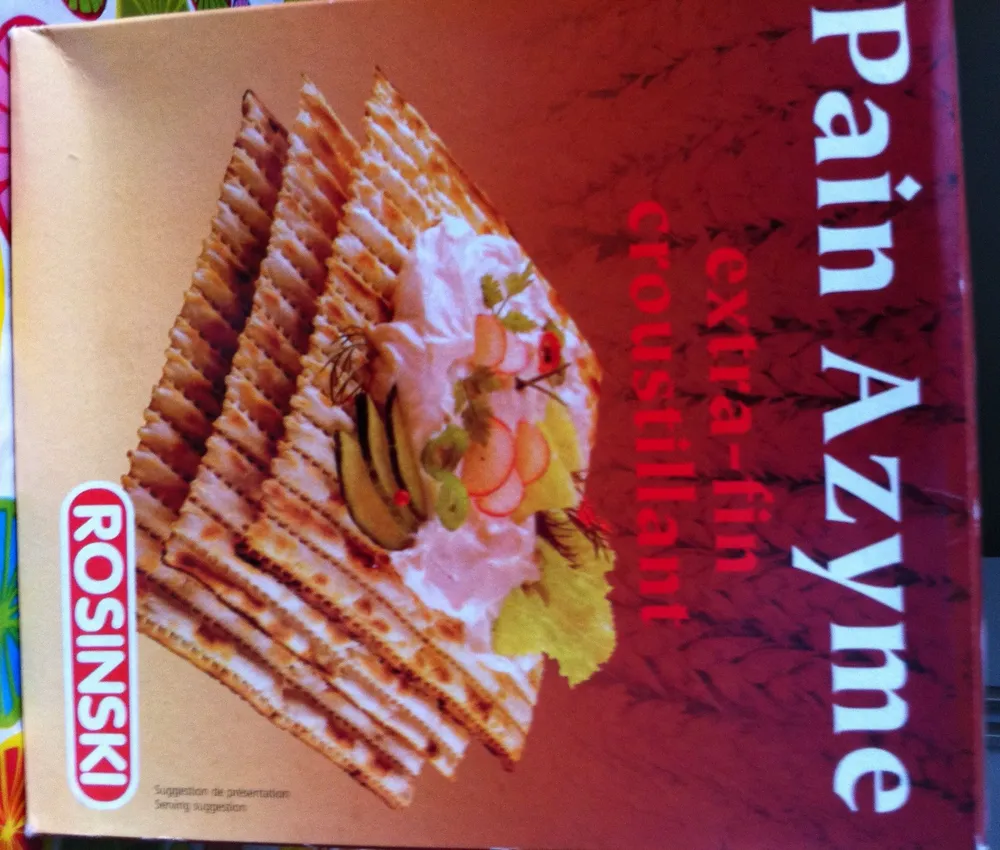 Pain Azyme