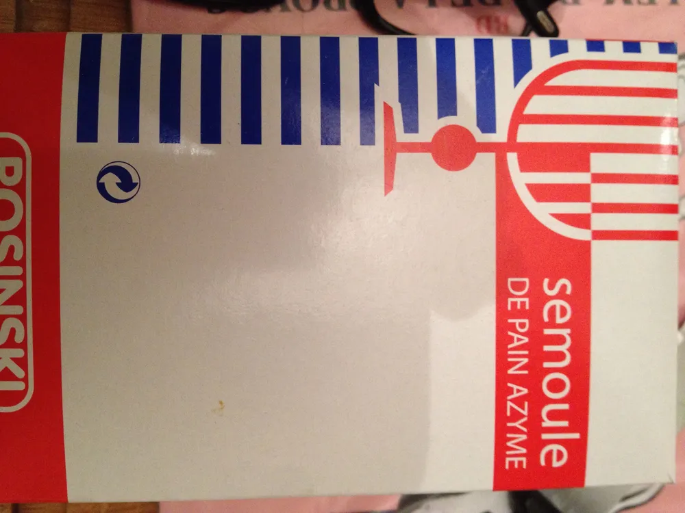Semoule de pain azyme